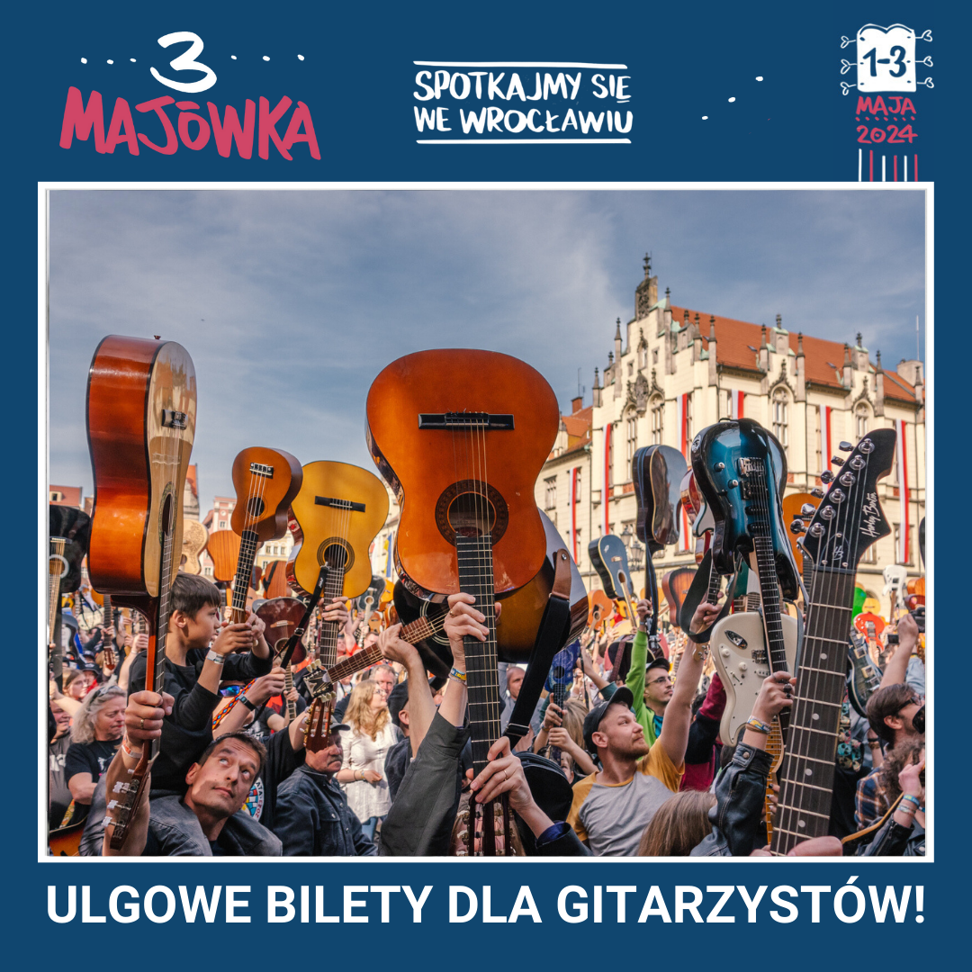 ULGOWE BILETY dla gitarzystów na festiwal 3-MAJÓWKA 2024 już dostępne! post thumbnail image