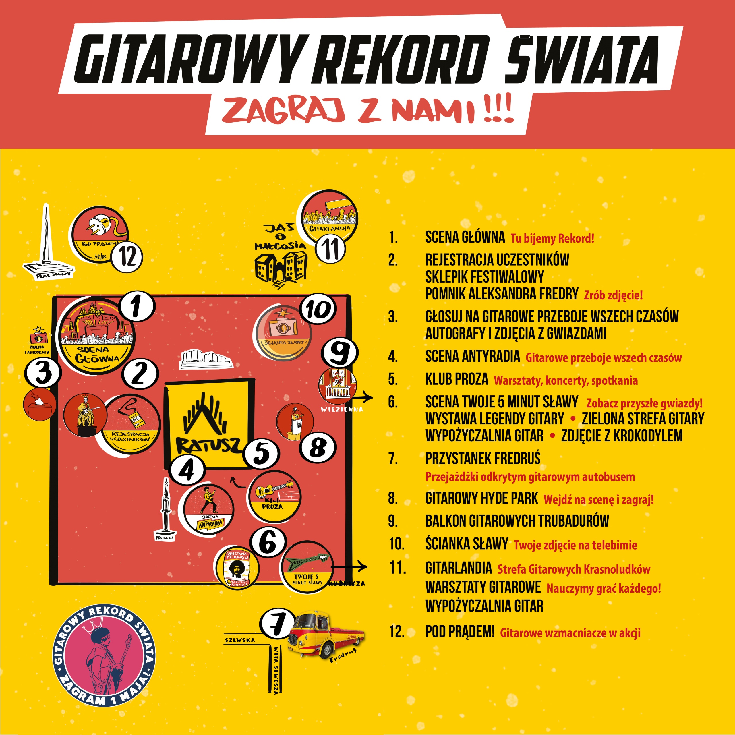 GITAROWY REKORD ŚWIATA we Wrocławiu – ZNAMY JUŻ PROGRAM! post thumbnail image