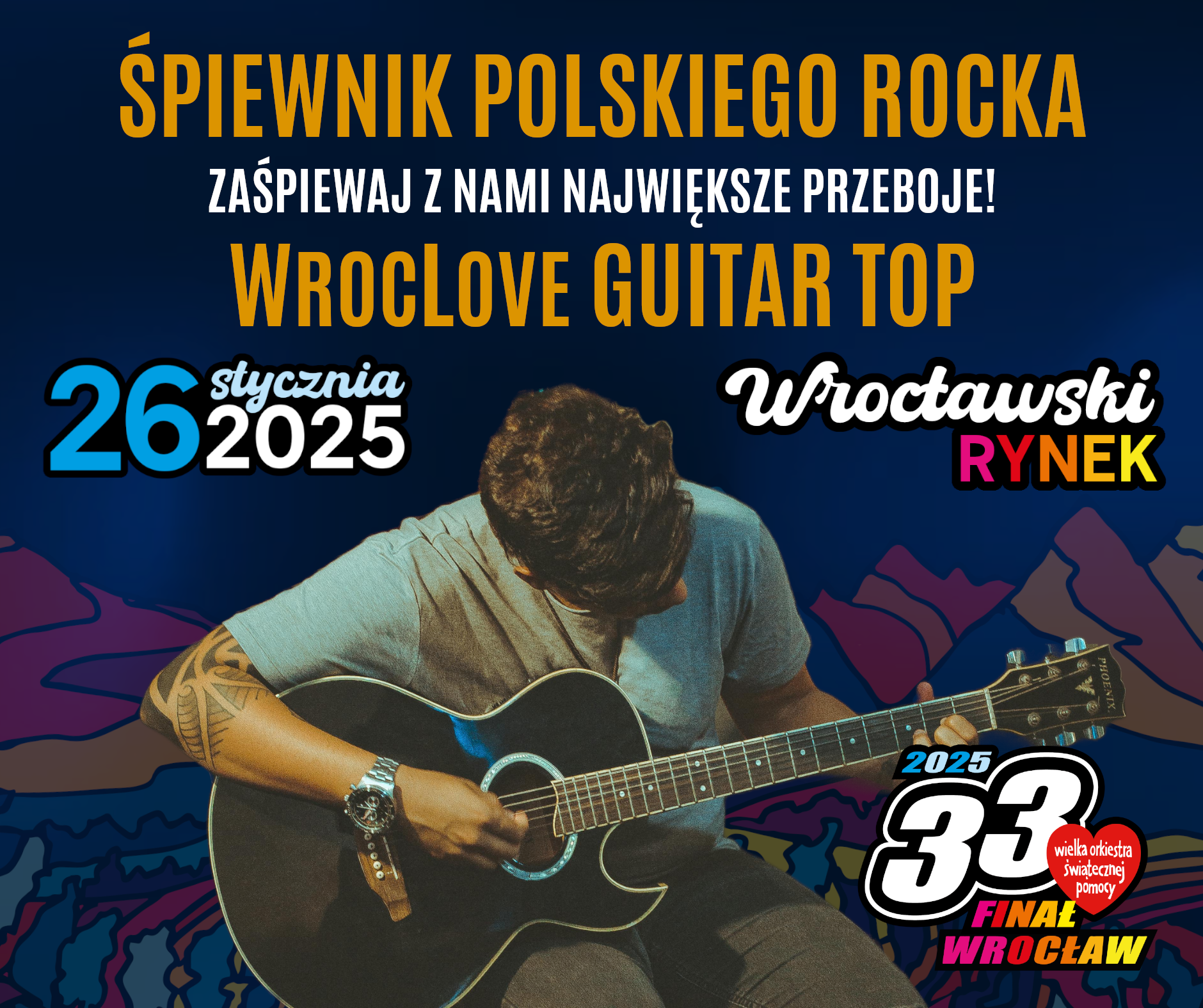 ŚPIEWNIK POLSKIEGO ROCKA – zaśpiewaj z nami największe przeboje na wrocławskim Rynku post thumbnail image