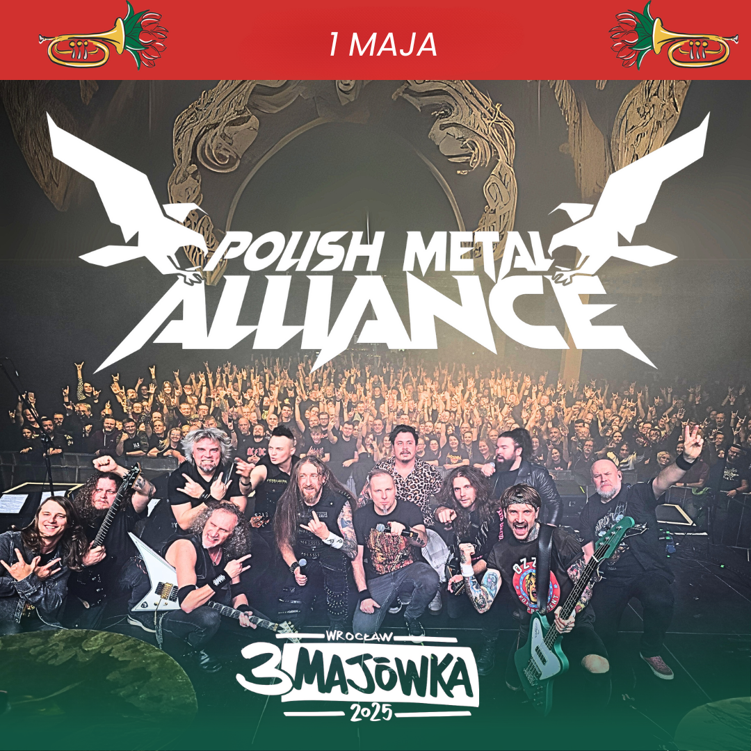 Supergrupa POLISH METAL ALLIANCE gwiazdą Gitarowego Rekordu Świata i 3-Majówki we Wrocławiu post thumbnail image