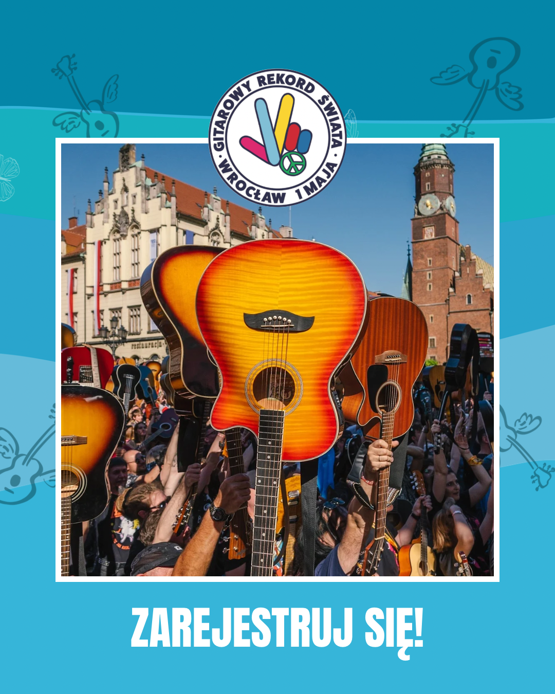 ZAREJESTRUJ SWÓJ UDZIAŁ w Gitarowym Rekordzie Świata A.D.2026!!! post thumbnail image