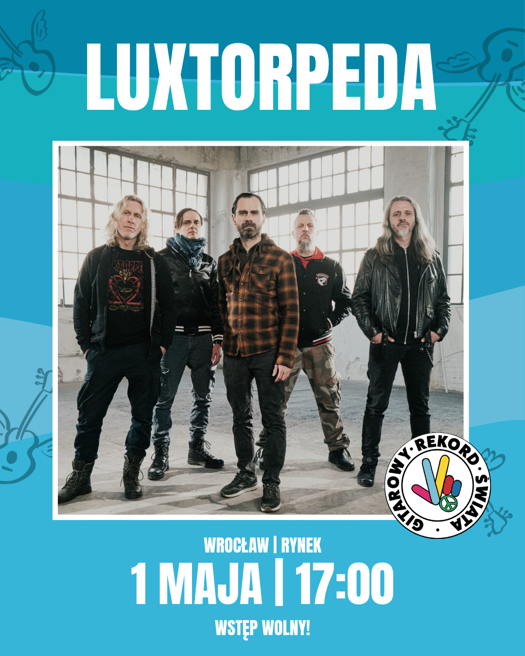 LUXTORPEDA zagra 1 maja na Rynku we Wrocławiu! post thumbnail image