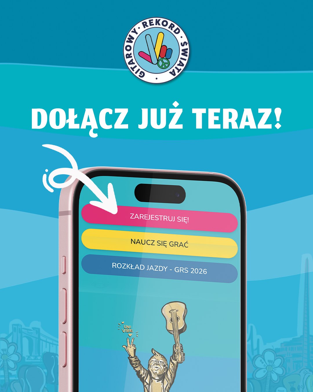 Aplikacja Gitarowego Rekordu Świata – zarejestruj się szybciej, bądź bliżej wydarzeń! 🎸 post thumbnail image