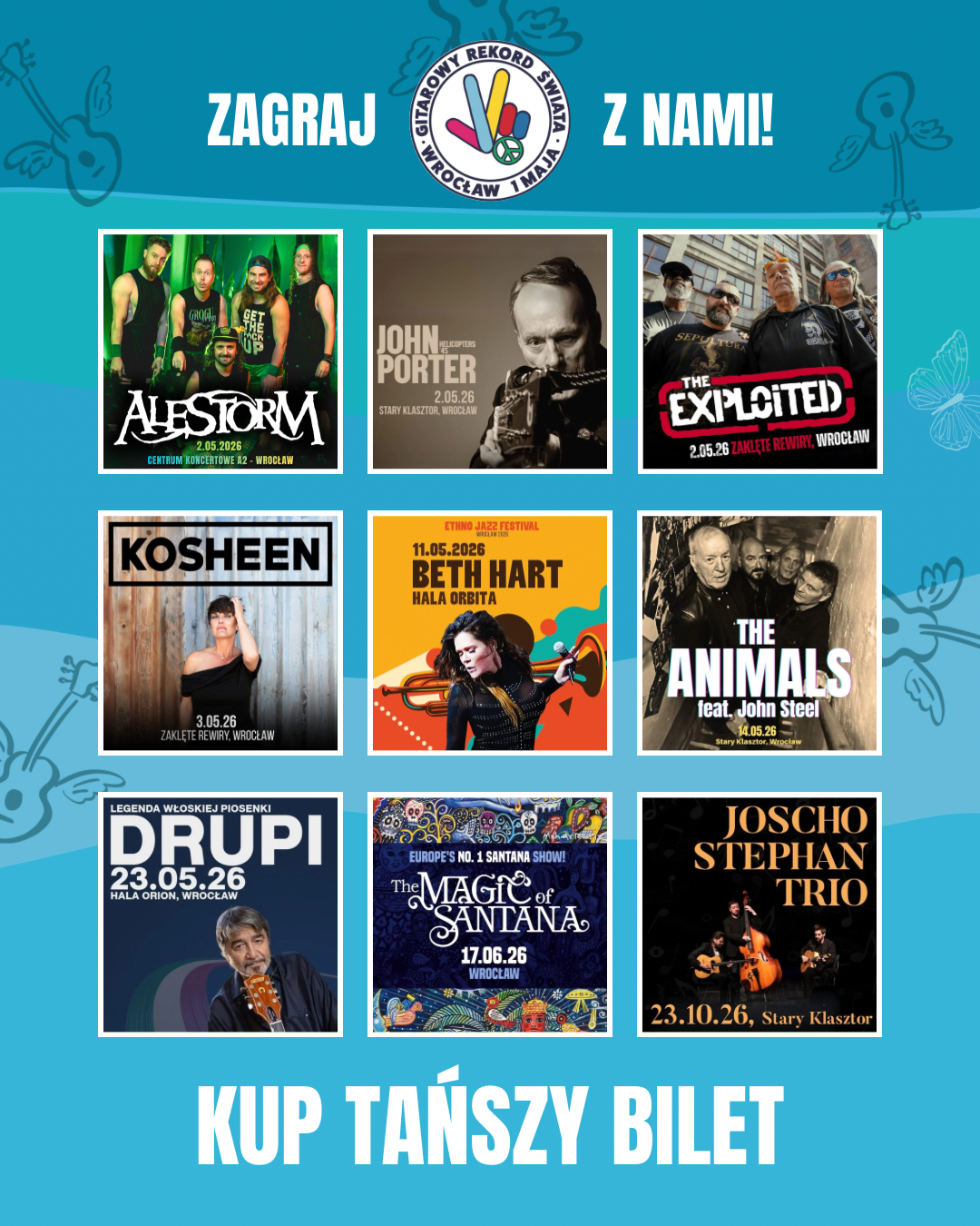 ZAGRAJ Z NAMI – kup TAŃSZE BILETY na koncerty gwiazd! post thumbnail image
